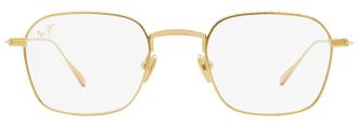 Maui Jim MJO2722 Titanium Rectangle Eyeglasses - Gold