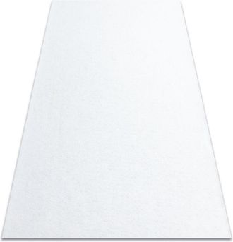 RugsX Rugsx - Carpet anti-slip rumba 1950 single colour gum white white 130x200 cm