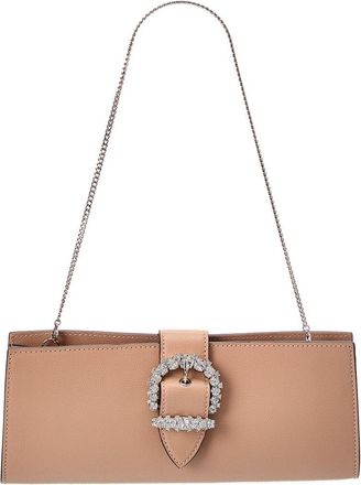 Jimmy Choo London Cheri Leather Clutch