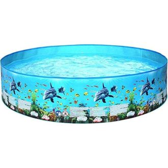 OEM Piscina Infantil De Verano - No Requiere Inflado - Piscina Acu&aacute;tica Infantil - Piscina Para Perros - Piscina Exterior - No Inflable - 152 X 25 Cm -cre
