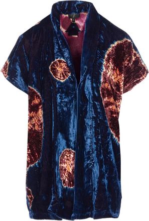 Yavi Sapphire printed jacket - Blue