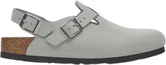 Birkenstock Platte sandalen - Dames - Klompen - Groen - 39 EU - Schoenen