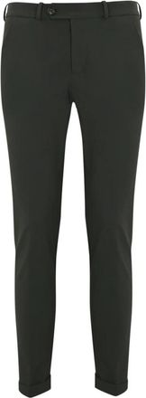 Roberto Ricci Design Bosgroene Slim Fit Technische Broek - Heren - Slim Fit Broeken - Groen - 3XS - Broeken