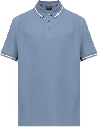 Emporio Armani Hombre, Camisetas, Azul, Talla: M