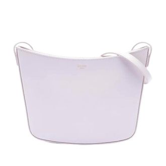 Celine Pre-owned Shoulder Bags, female, Pink, Size: ONE SIZE Pre-owned Croque Shoulder Bag
