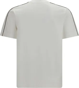 Burberry Check T-Shirt - White
