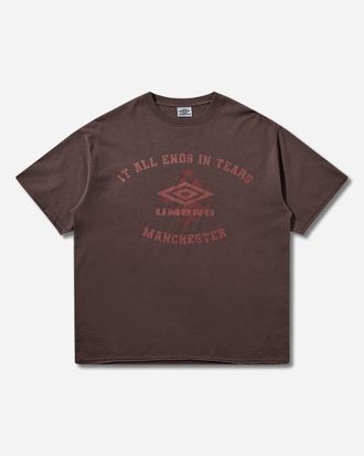 Umbro It All Ends In Tears T-Shirt Plum