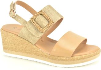 Repo Repo, Schoenen, Dames, Bruin, 41 EU, Jute, 2B Spie Z