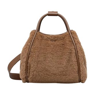 Max Mara Shopper Tote - Dames - Tassen - Bruin - Maat: ONE Size Wol