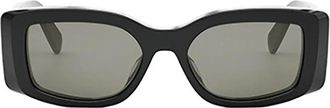 Celine Zwarte zonnebril voor vrouwen Ss 25 - Dames - Zonnebrillen - Zwart - 53 MM - Accessoires