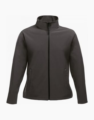 Regatta Womens Regatta Professional Womens/Ladies Printable Soft Shell Jacket - Grey - Size: 14