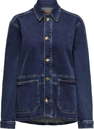 Only Vest in jeans, worker stijl