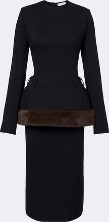 Stella McCartney Peplum midi dress