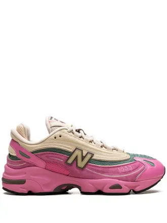New Balance 1000 Pink sneakers - unisex - Calf Leather/Fabric/Other fibres/Calf Suede/Rubber - 13