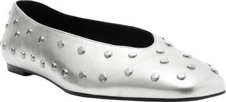 Arezzo Hayden Leather Ballet Flat