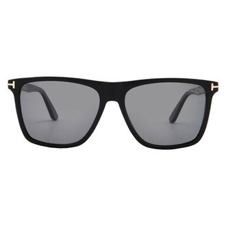 Tom Ford Fletcher Polarized Smoke Square Mens Sunglasses FT0832 01D 57