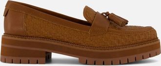 Toms Toms Womens Cara Woven Womens Loafers - Brown - Size: 7