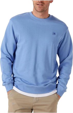 Scotch & Soda Heren, Sweatshirts & Hoodies, Blauw, Maat: XL Wol