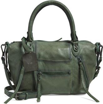 Free People We The Free Baby Emerson Leather Tote in Secret Sage at Nordstrom