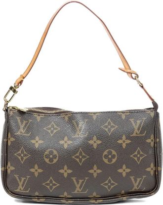 Louis Vuitton Borsa a spalla con monogramma anni 2000 - Marrone