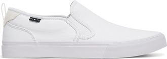 Oakley Mens Banks Slip-on Canvas Sneaker, White, 11 UK