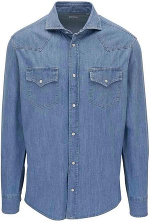 Brunello Cucinelli Denim Shirt