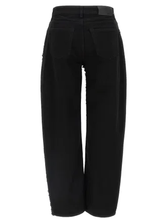 Stella McCartney Boucl&eacute; Jeans - Black