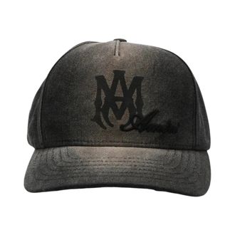 Amiri Washed Logo Bordado Cap - Heren - Petten - Zwart - ONE Size - Accessoires