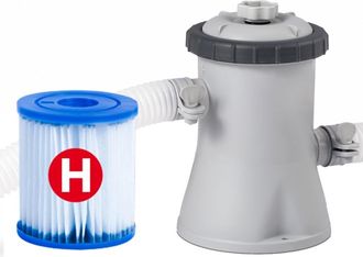 Intex Pompa Esterna Con Filtro A Cartuccia Per Piscine Fino 6.500 Litri - Peso Kg.2,70 (28602)