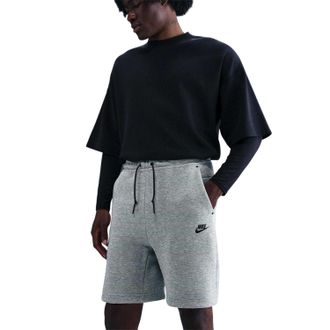 Nike Heren Tech Fleece Korte Broek (Grijs)