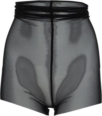 Rick Owens Semi Transparent High Waisted Shorts