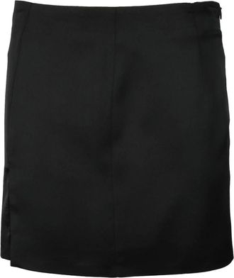 Nineminutes Elegant Stretchy Jurk - Dames - Korte rokken - Zwart - S - Polyester - Rokken