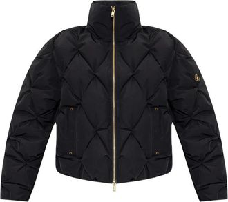 Moose Knuckles Quilted Stand-up Collar Jacket
