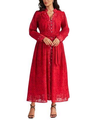 Kaimilan Solid Midi Dress