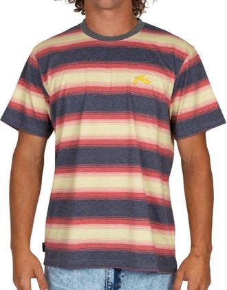 Rusty Old Timer Short Sleeve Tee In Black/ray