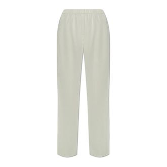 Sams&oslash;e & Sams&oslash;e Hoyos Pants - Dames - Straight fit broeken - Grijs - S - Polyester - Broeken