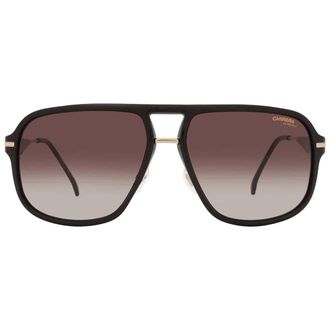 Carrera Brown Rectangular Mens Sunglasses CARRERA 296/S 02M2/HA 60