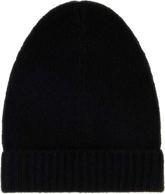 The Row Pavir Muts - unisex - Hoeden - Zwart - M/L - Kasjmier - Accessoires