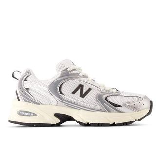 New Balance Unisex 530 in Grigio, Sintetica, Taglia 37.5