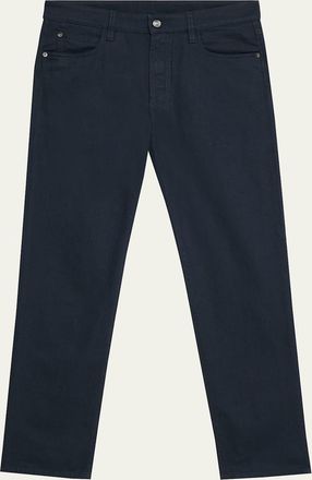 Loro Piana Mens Quarona Slim Five-Pocket Trousers