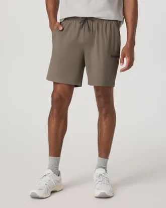 Vuori Clothing Grafton Shorts Unlined 7 | Sandalwood | XS, Size Extra Small