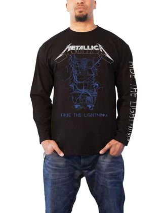 Metallica T Shirt Master of Puppets Cross Band Logo Official Mens Black XL