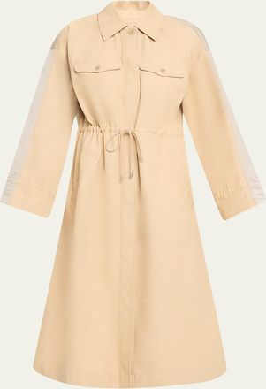 3.1 Phillip Lim Combo Blouson Trench Coat