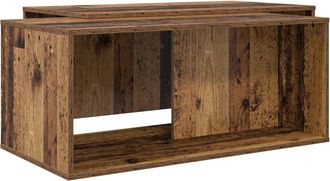 vidaXL Juego De Mesas De Centro 2 Uds. Madera Vieja 90 X 48 X 40 Cm Vidaxl