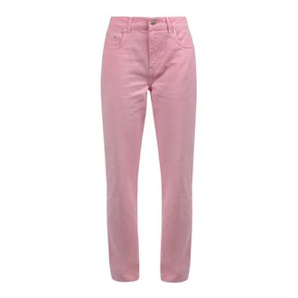 Moschino Dames, Jeans, Roze, Maat: W28 Katoen
