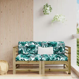 vidaXL Sill&oacute;n De Masaje Reclinable De Terciopelo Crema Vidaxl