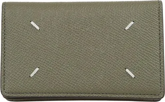 Maison Margiela Compact White-Stitch Wallet