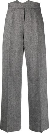 Vivienne Westwood Dark Grey Straight Fit Pants