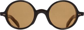 Cutler and Gross Brown Round Unisex Sunglasses CGSNGR0148 001 48