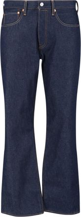 Levi's Navy 501 Denim Straight-Leg Jeans